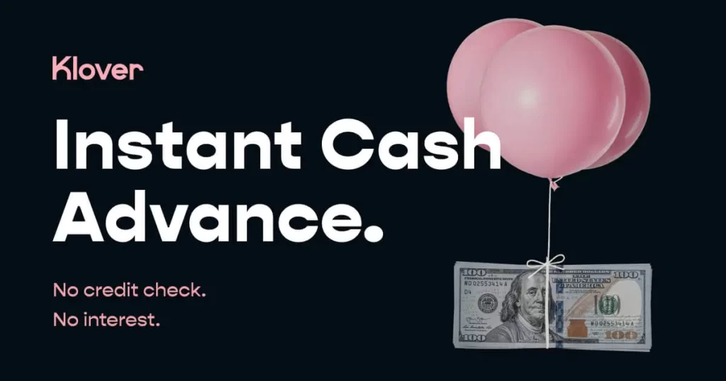 klover cash advance app